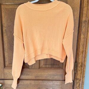 Pink Rose Knit Women's Sweater